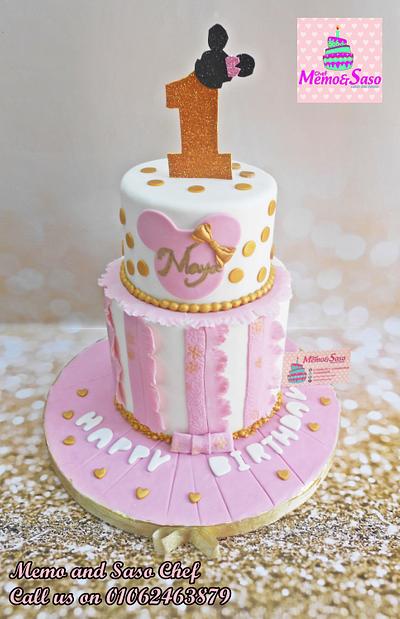 pink mini mouse cake - Cake by Mero Wageeh