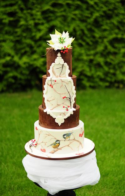 Winter wedding cake - Cake by SWEET architect