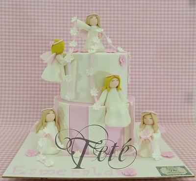 "Five angels" - Cake by Teté Cakes Design