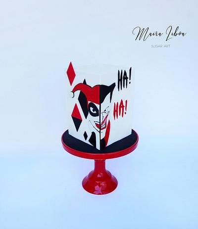 Harley Quinn & Joker - Cake by Maira Liboa