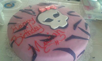 Monster High Cake - Cake by Jessica