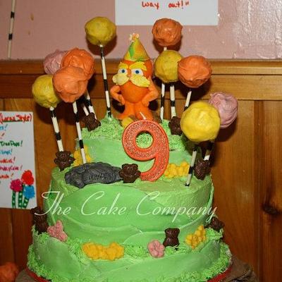 lorax - Cake by Lori Arpey