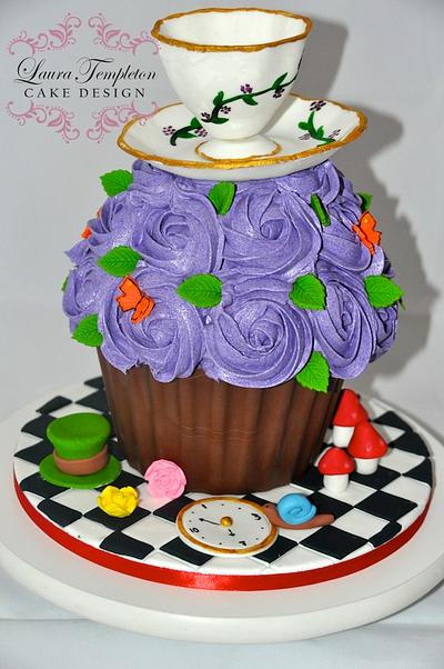 Mad Hatter Tea Party Cake - Cake by Laura Templeton
