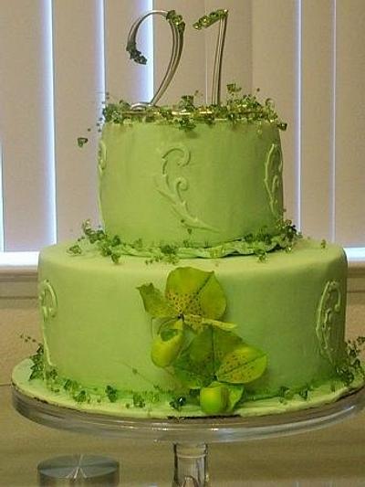 21st Birthday Cake - Cake by Cakeicer (Shirley)