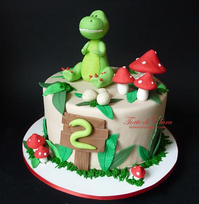 Jurassic cake - Cake by Clara