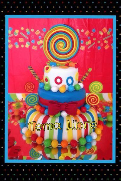 Candy Land - Cake by Tema Libre Cakes 
