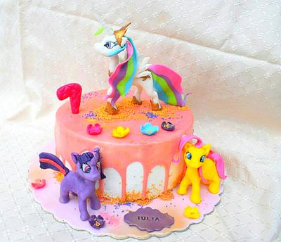 Little poney drip cake - Cake by Suciu Anca