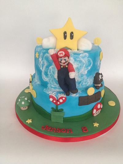 Super Mario cake  - Cake by silversparkle