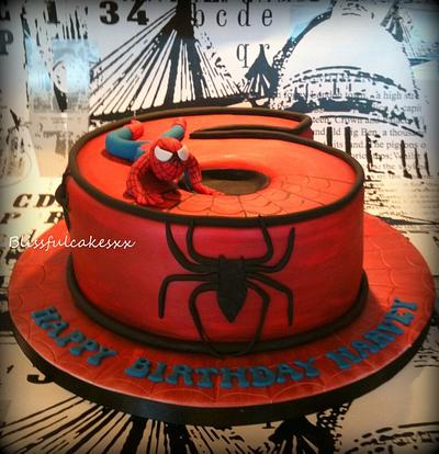 spiderman ! - Cake by BARBARA CORBETT