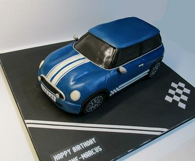 Mini Cooper Hatch - Cake by MarksCakes