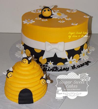 Busy Bee's 1st Bday - Cake by Sugar Sweet Cakes