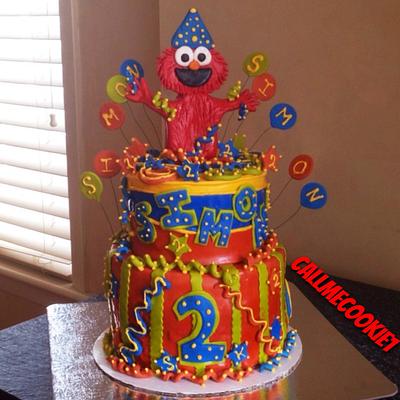 Elmo cake - Cake by Latifa