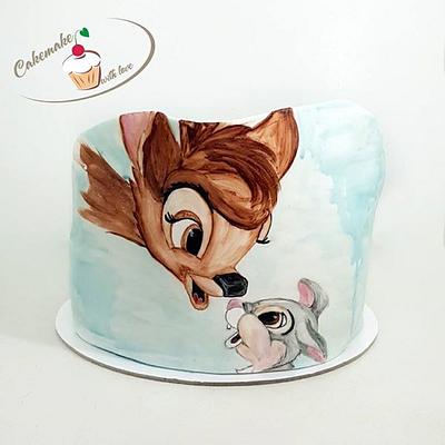 Bambi cake - Cake by Cakemake