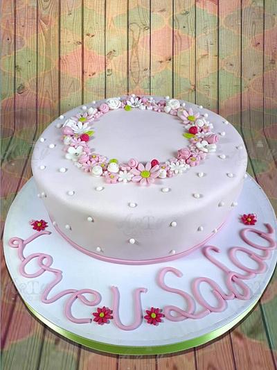 Flory cake - Cake by Arty cakes