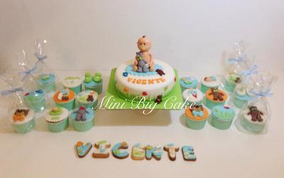 Boy Babyshower  - Cake by Minibigcake