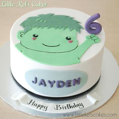 Hulk Cake - Cake by Little Kel's Cakes