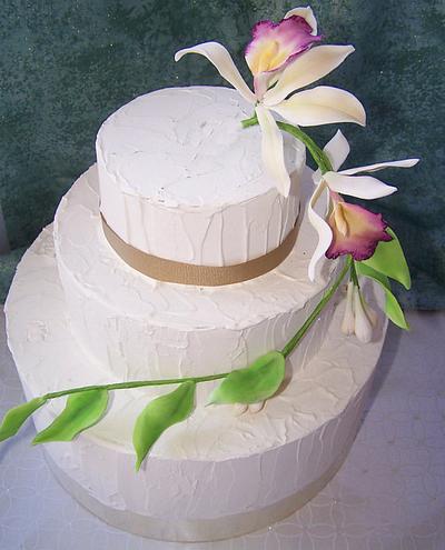 For The love of Orchids - Cake by Lorri
