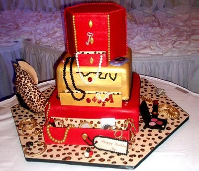 Sweet 16 Fashion Diva Cake - Cake by Pam H.