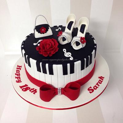 Music Fashion Cake - Cake by Sugar n Spice by Cher