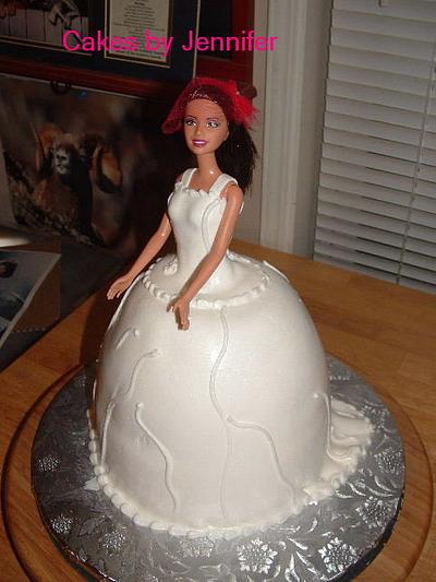 Bride Doll - Cake by Jennifer C.