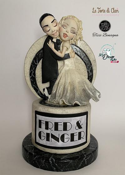 Let's Dream Together Again - Fred e Ginger - Cake by Tissì Benvegna