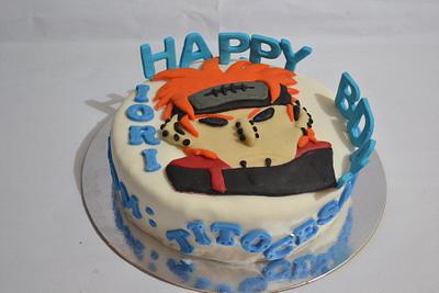 Naruto Cake , Pain of Naruto, Anime cake - Cake by SWEET CONFECTIONS BY QUEENIE