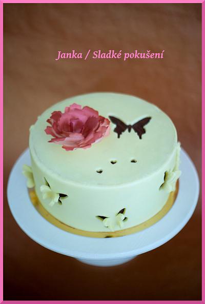 Chocolate butterflies - Cake by Janka / Sladke pokuseni