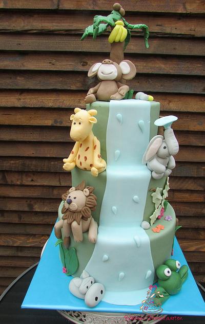 Jungle-cake - Cake by Wilma's Droomtaarten