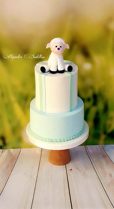 Pastel de cumpleaños ❤ - Cake by Alejandra Santillán