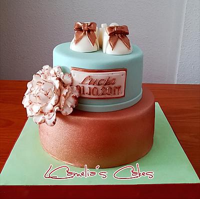 CHRISTENING CAKE for LUCIA - Cake by Camelia