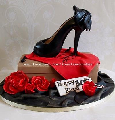 Shoe birthday cake! - Cake by Zoe's Fancy Cakes