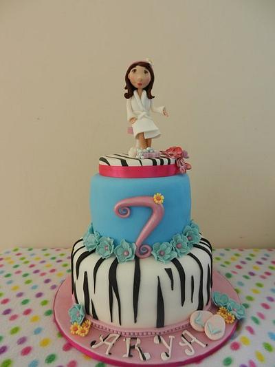 SPA day birthday cake - Cake by Dolce Sorpresa