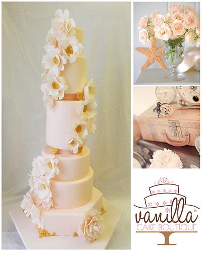 wedding cake chic - Cake by Vanilla cake boutique