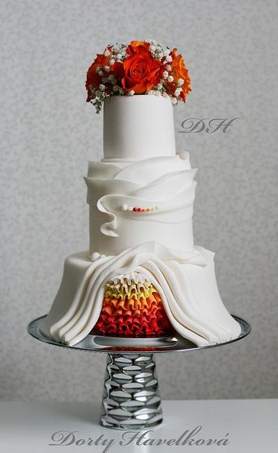 Wedding cake - Cake by OndrejHavelka