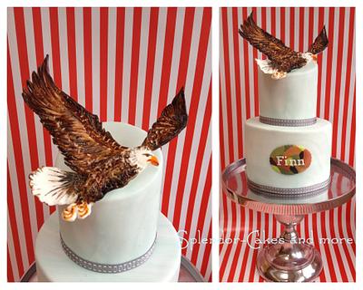 Flying Eagle - Cake by Ellen Redmond@Splendor Cakes