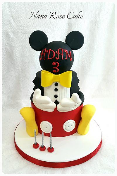 Mickey mouse cake  - Cake by Nana Rose Cake 
