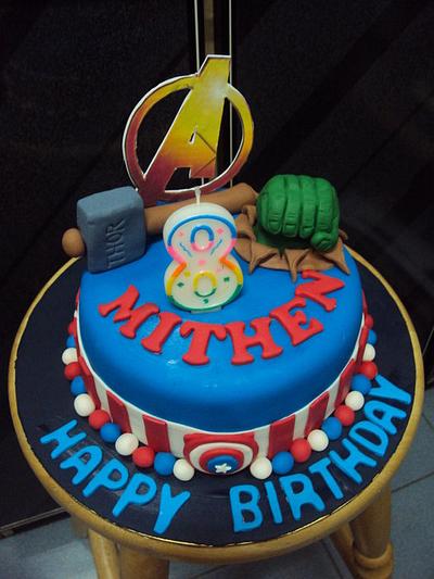 Super Hero - Cake by Letchumi Sekaran