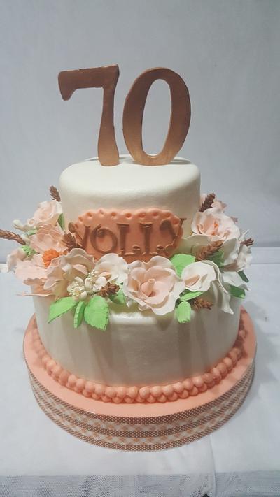 Just Peachy - Cake by Karamelo Cakes & Pastries