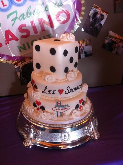 Vegas Wedding Baby !!!! - Cake by Claire