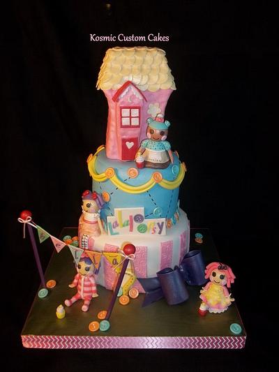 Lollyloopsy - Cake by Kosmic Custom Cakes