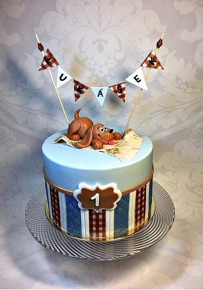 For baby boy - Cake by Frufi