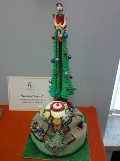 Forest Christmas - Cake by Emiliana Lira