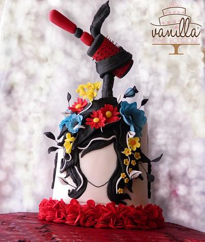 Crazy Hairbrush - Cake by Vanilla cake boutique