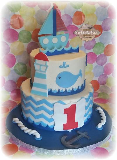 Nautical cake - Cake by bconfections