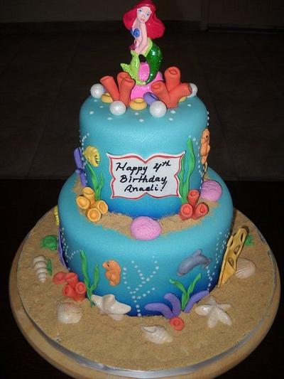 Little Mermaid Cake! - Cake by YummyTreatsbyYane