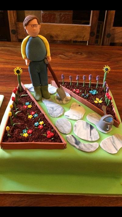 Gardener cake - Cake by Paul Kirkby