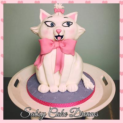 Marie aristocats - Cake by Sabsy Cake Dreams 