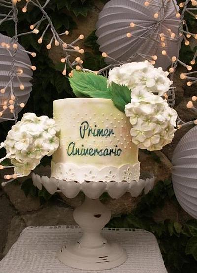 Primer aniversario - Cake by PALOMA SEMPERE GRAS