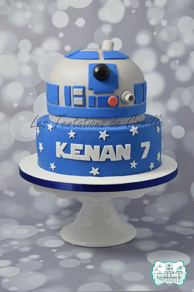 Star Wars R2D2 - Cake by Les Tentations de Camille