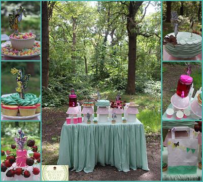 Fairy party in the woods - Cake by Mariam's bespoke cakes